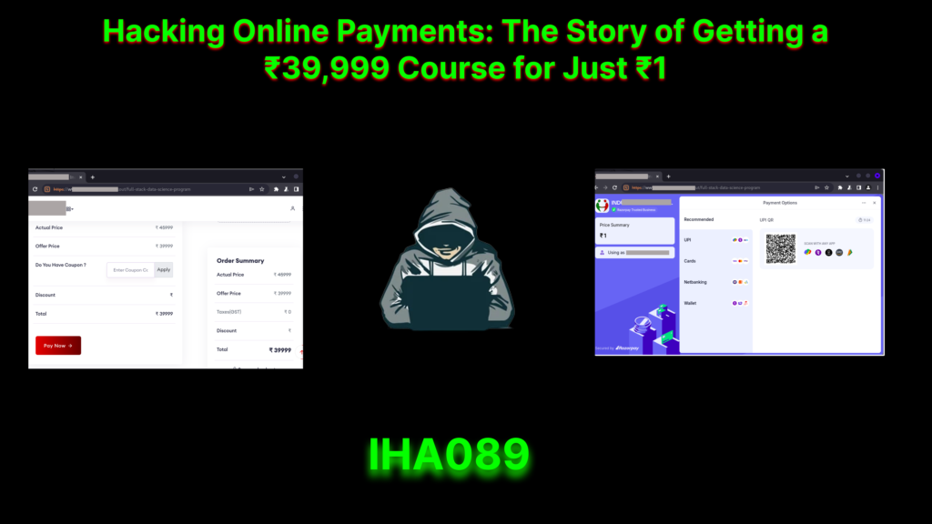 Hacking online payments
