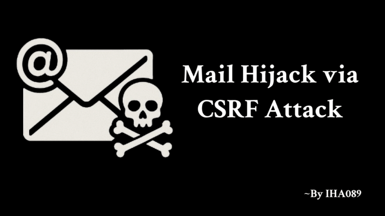 Mail Hijack CSRF: Mastering CSRF Attacks with a Clever Twist