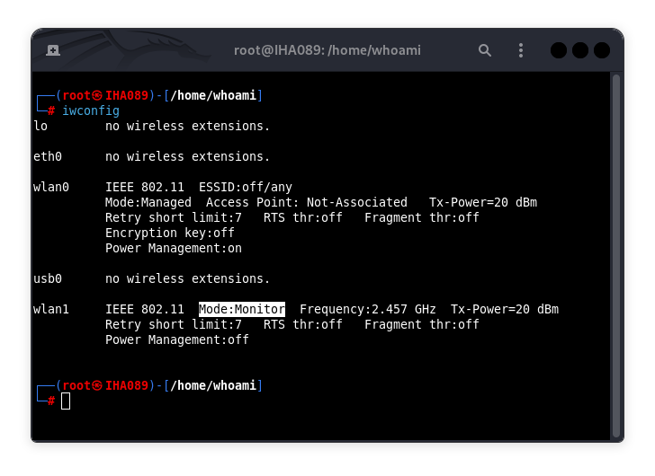 mdk3 monitor mode