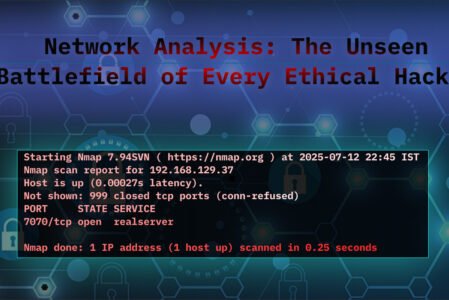 Network Analysis: The Unseen Battlefield of Every Ethical Hacker